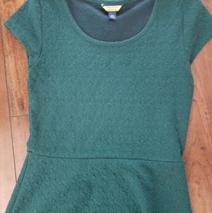 Prince & fox dark green dress